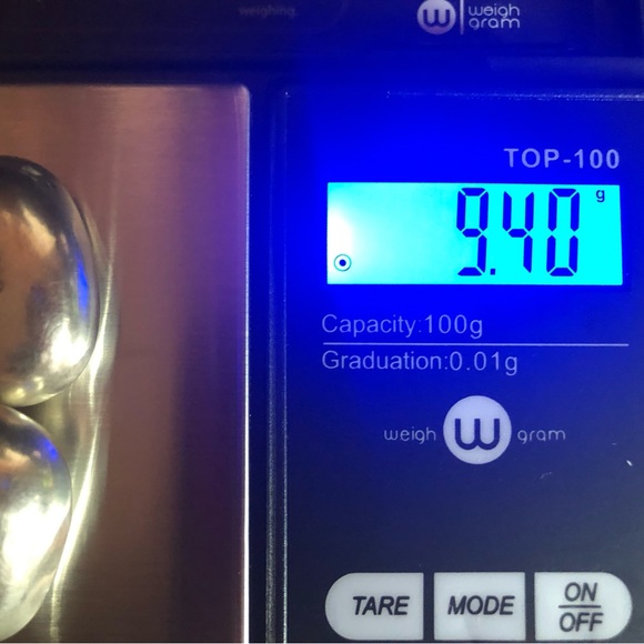 Mexico Sterling Silver Earrings - Picture 6 of 6